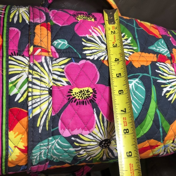 Vera Bradley || Floral Fabric Duffle Bag - Picture 6 of 8